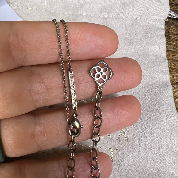 Kendra Scott Lillia Butterfly Necklace & Earrings Set | Turquoise Opal| W/box - Picture 2 of 2